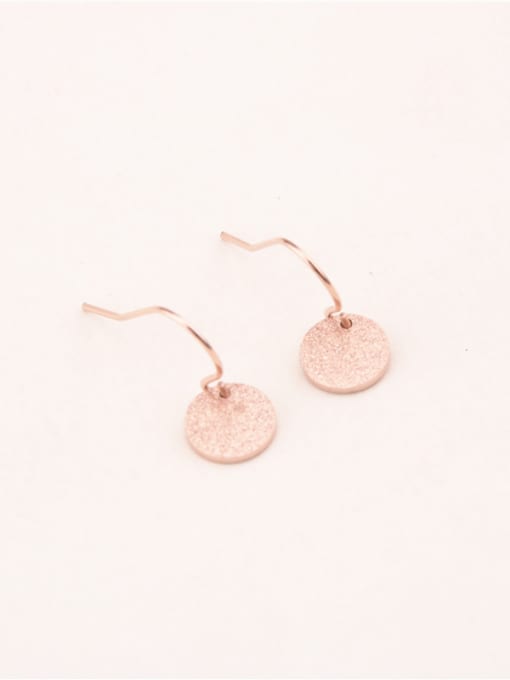 GROSE Simple and Stylish Round Earrings 0