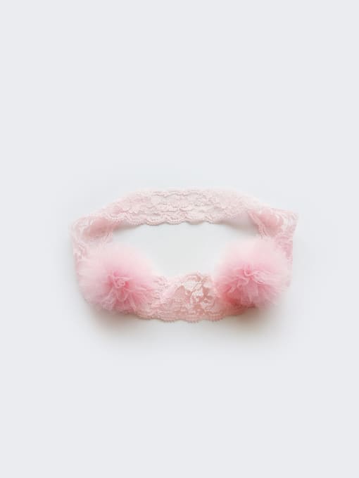 70523A Pink Yarn Ball Yarn Cloth bady headband