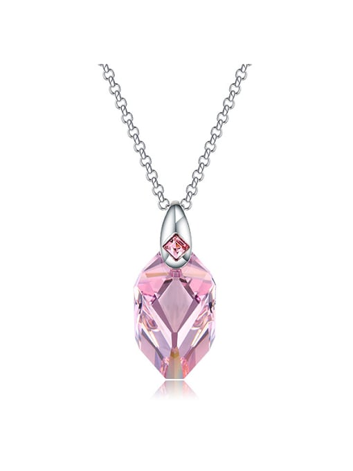 CEIDAI Pink austrian Crystal Necklace 0