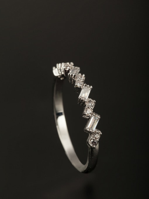 Tabora GODKI Luxury Women Wedding Dubai Blacksmith Made Copper Zircon Ring Combination of the ring 1