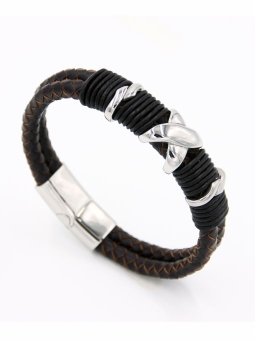 Dianna XIN Custom Khaki  Bracelet with Stainless steel 0
