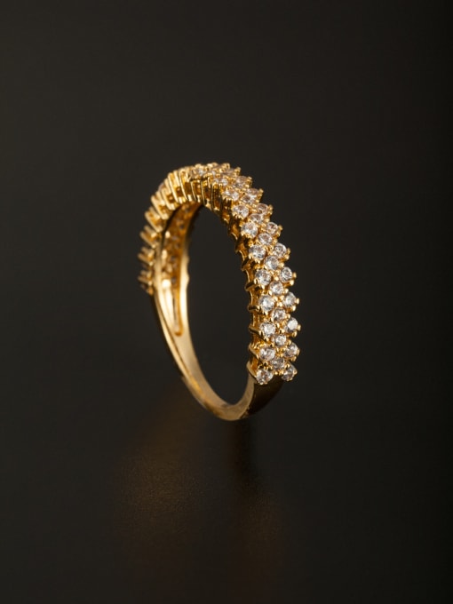 Tabora GODKI Luxury Women Wedding Dubai Personalized Copper White Zircon Ring Combination of the ring 1