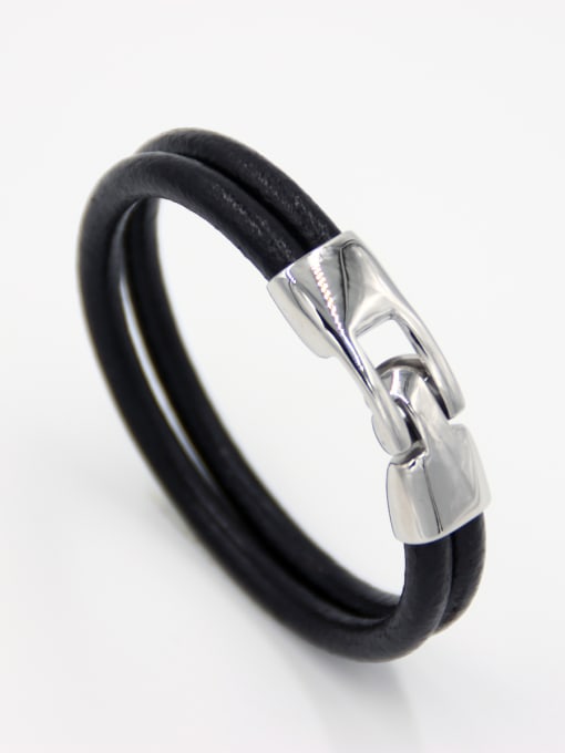 Dianna XIN Blacksmith Made Stainless steel Geometric Bracelet 0