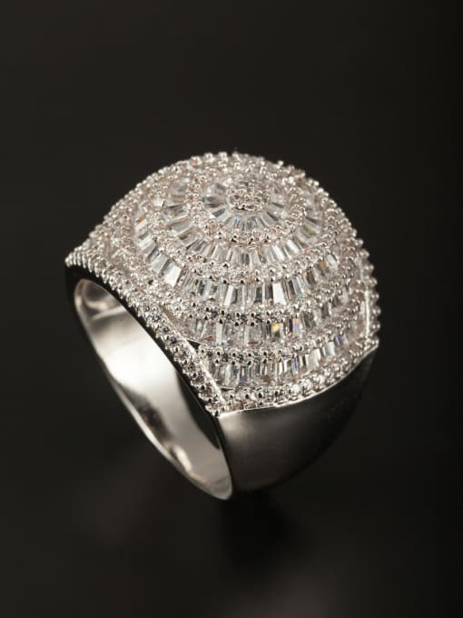 Tabora GODKI Luxury Women Wedding Dubai A Platinum Plated Copper Stylish Zircon Ring Of 0