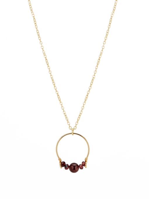 Lang Tony necklace with Gold Plated Copper