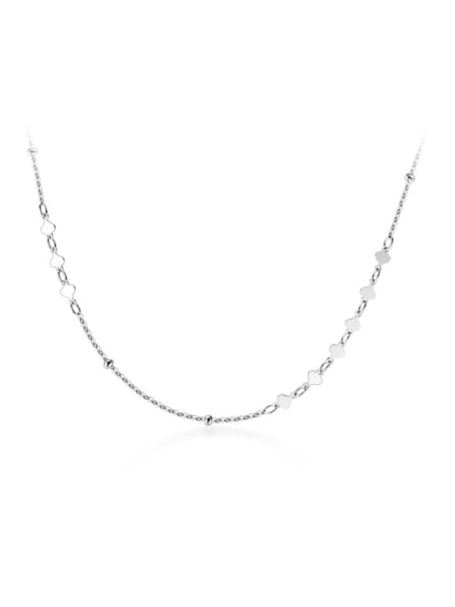 Rosh 925 Sterling Silver Star Minimalist Chain Necklace 3