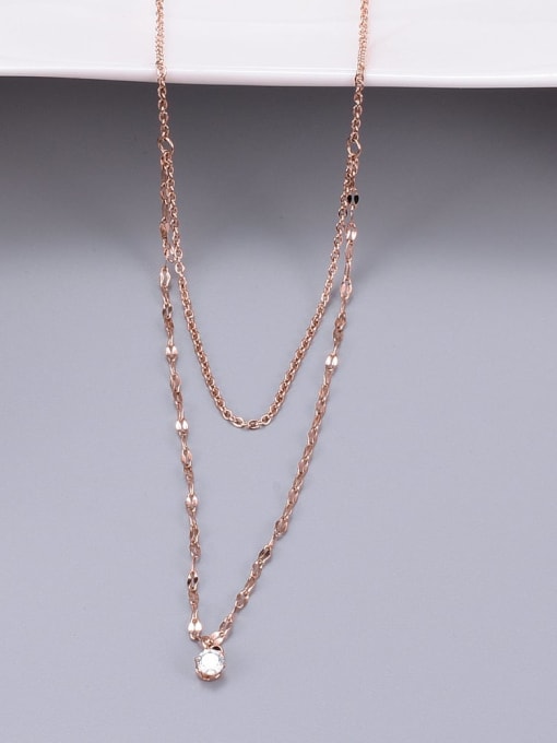 A TEEM Titanium Minimalist Multi Strand Necklace 1
