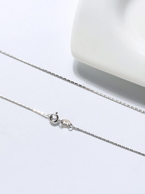 RINNTIN 925 Sterling Silver Minimalist Bamboo Chain 1