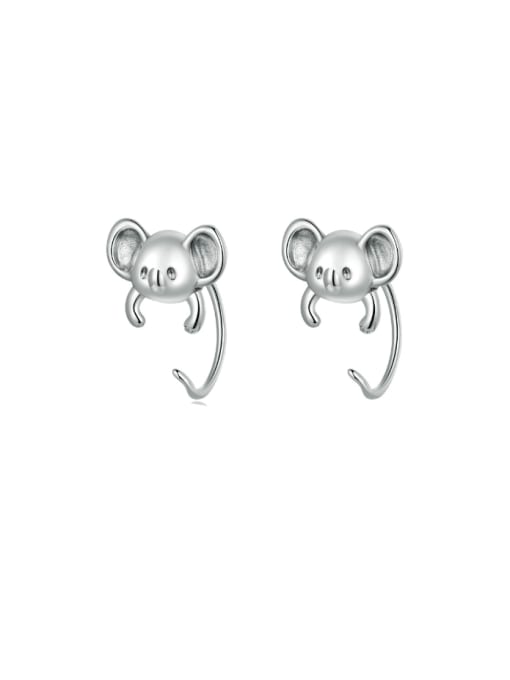 Mini Koala 925 Sterling Silver Animal Cute Stud Earring
