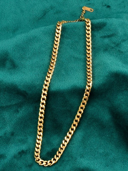 A TEEM Titanium Irregular chain Vintage Necklace 4