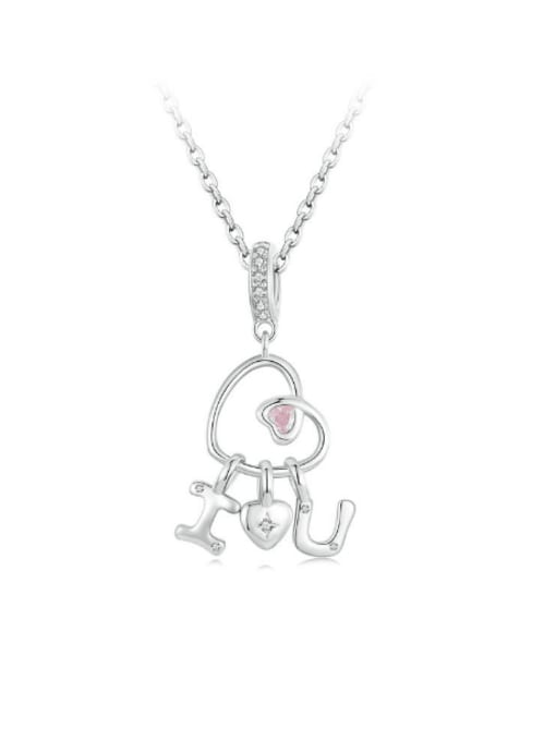 Jare 925 Sterling Silver Heart Minimalist Necklace 0