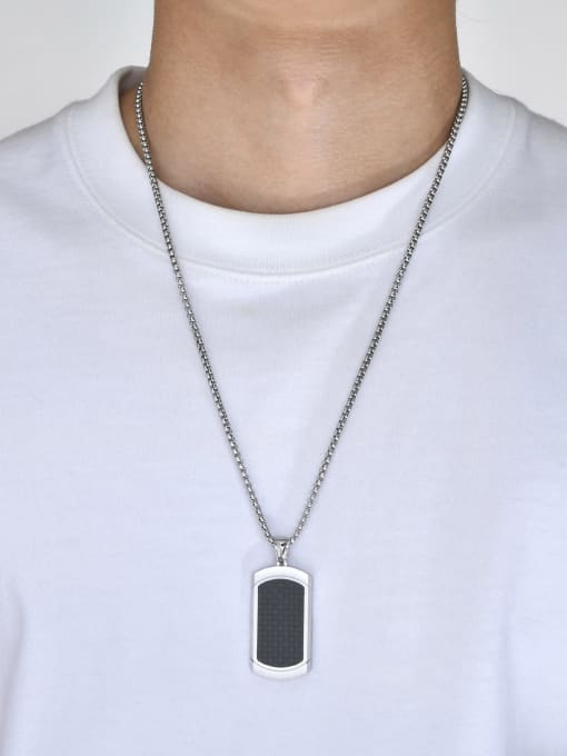 CONG Stainless steel Hip Hop  Geometric  Pendant 1