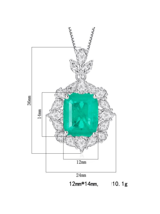 ROSS Brass Cubic Zirconia Luxury Geometric Ring and Pendant Set 3