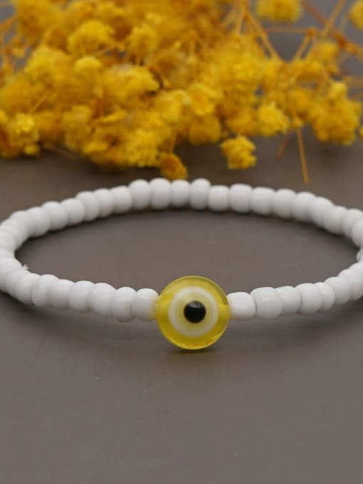 QT B210005C Glass beads Multi Color Bohemia Handmade Beaded Bracelet