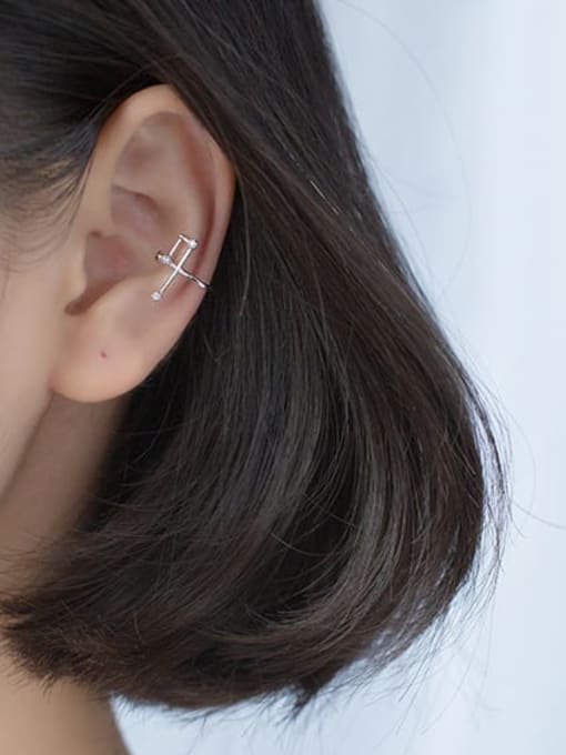 Rosh 925 Sterling Silver Constellation Minimalist Stud Earring 1