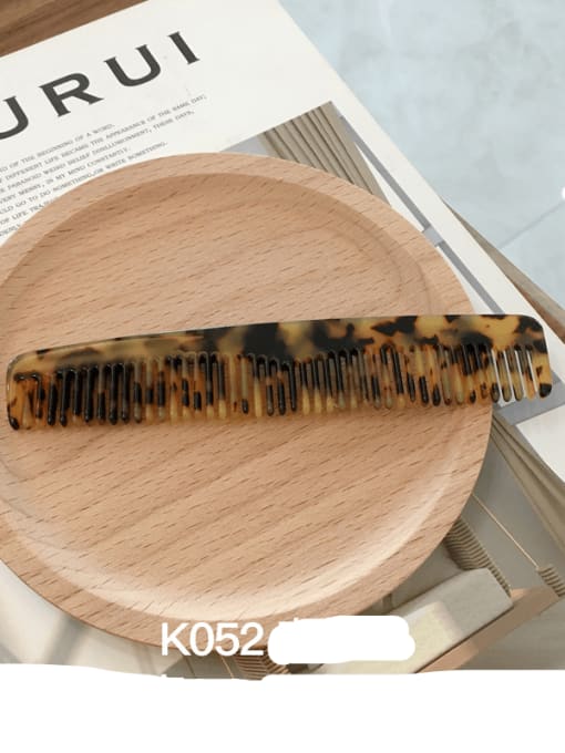 K052 tortoiseshell Cellulose Acetate Minimalist Geometric Hair Comb