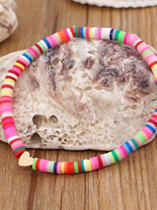 Bohemia Clay Bead Strands Bracelet For Women Colorful Polymer Clay,  Stainless Steel, Gold Plated Perfect For Beach And Vacation Parties From  Jmyy, $3.98