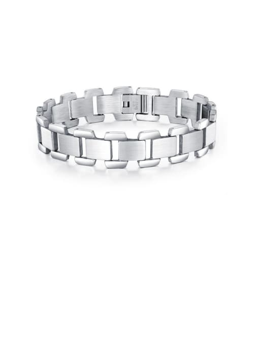 Open Sky Titanium Geometric Minimalist Bracelets 0