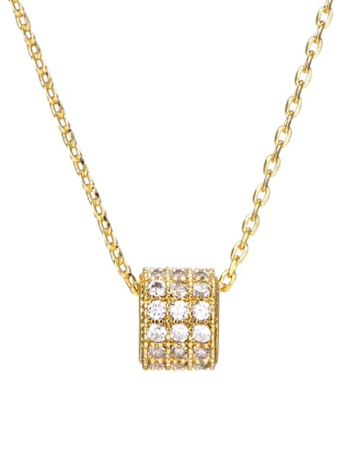 Small waist Pendant (excluding chain) Alloy Cubic Zirconia Geometric Dainty Necklace