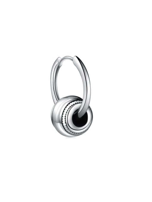 steel Titanium Steel Geometric Hip Hop Single Earring(Single-Only One)