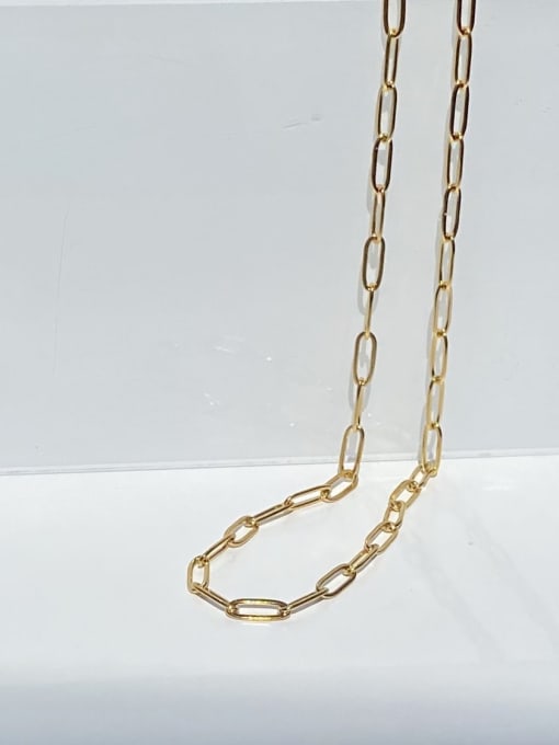 LI MUMU Stainless steel Geometric Minimalist Necklace 3