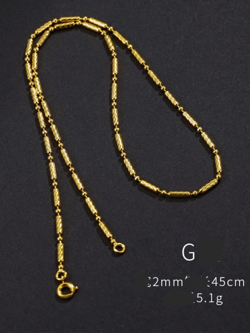 Style g 45cm Alloy Geometric Minimalist Statellite Chain