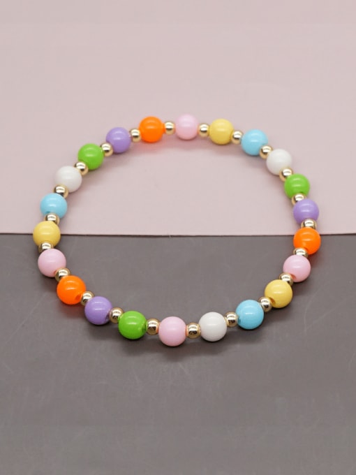 Roxi Glass beads Multi Color Geometric Bohemia Beaded Bracelet 3