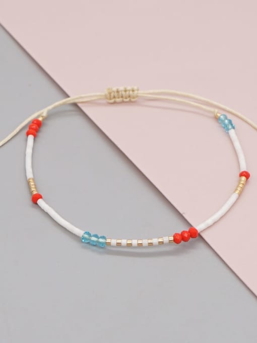 FB B210008B Miyuki Millet Bead Multi Color Bohemia Handmade Weave Bracelet