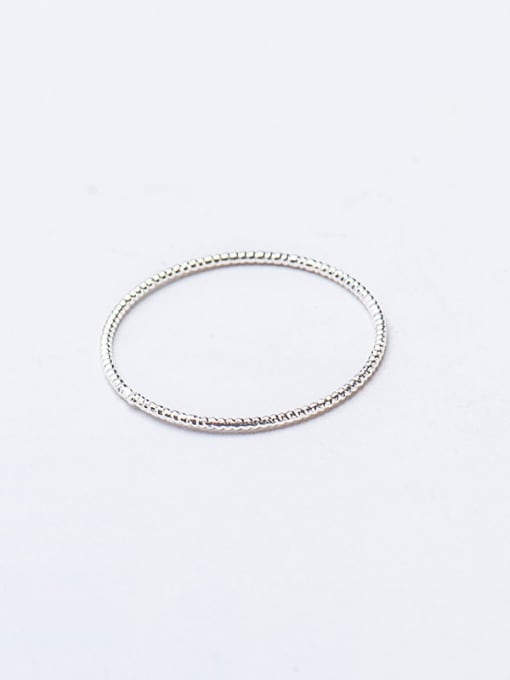 XBOX 925 Sterling Silver Round Minimalist Band Ring 1