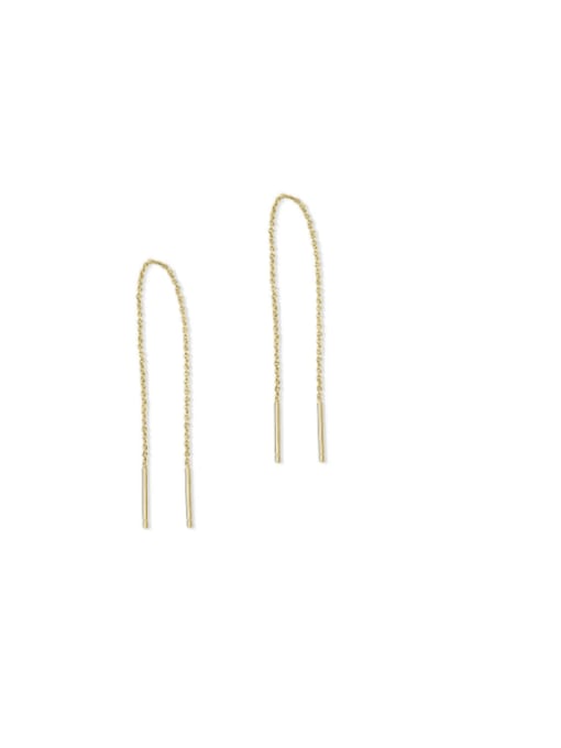 Style 3, Gold Sterling Silver Threader Earring With multiple styles