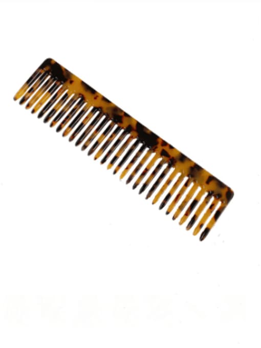 Chimera Cellulose Acetate Trend Geometric Hair Comb 0