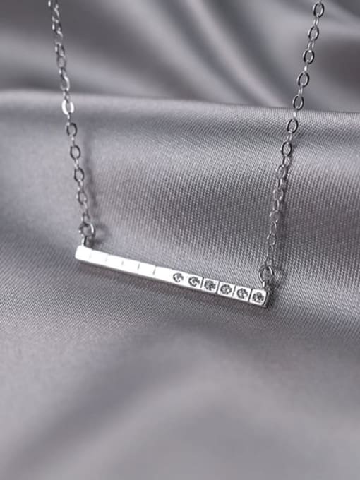 RINNTIN 925 Sterling Silver Geometric Necklace 2