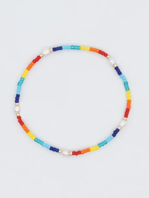 Roxi Miyuki Millet Bead Multi Color Heart Bohemia Handmade Beaded Bracelet 1