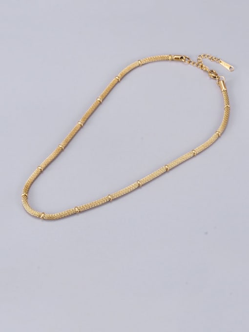 A TEEM Titanium Steel Snake Vintage Necklace