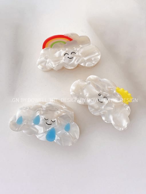 Chimera Cellulose Acetate Trend Cloud Alloy Jaw Hair Claw 3