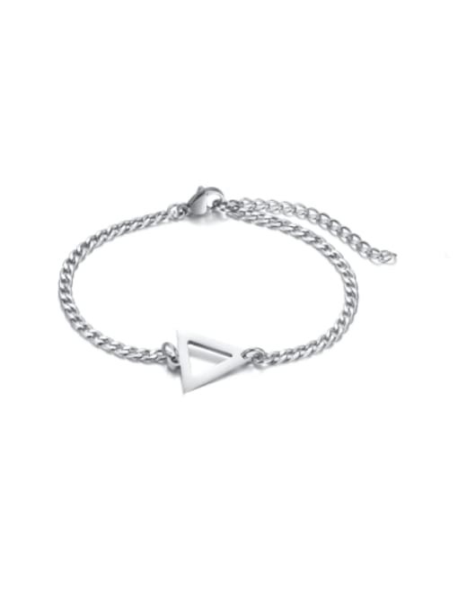 CONG Stainless steel Triangle Minimalist Bracelet 0