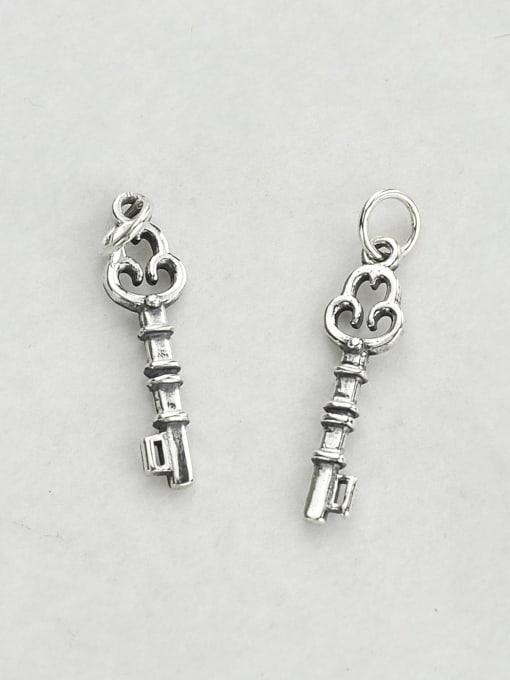 SHUI Vintage Sterling Silver With Simple Retro key DIY Accessories 0