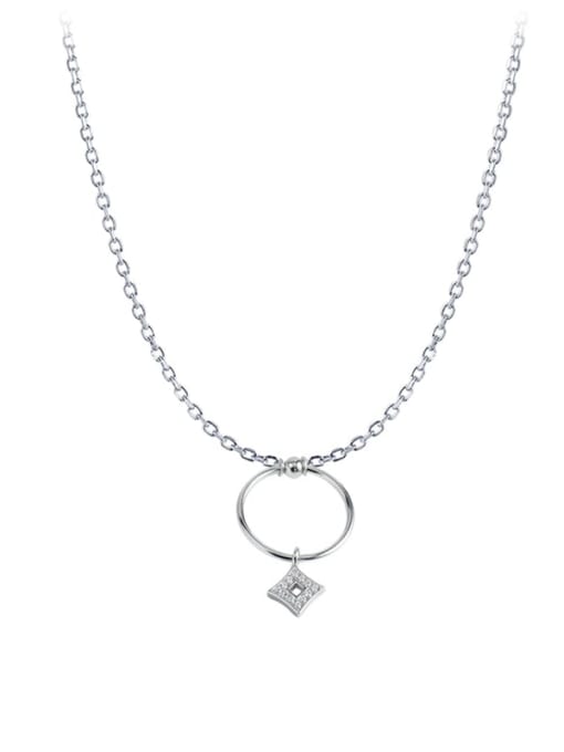 XBOX 925 Sterling Silver   Geometric Minimalist Necklace 4