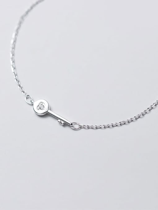 Rosh 925 Sterling Silver Round Minimalist Link Bracelet 4
