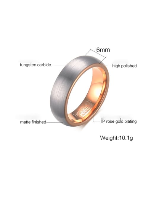 CONG Stainless steel Geometric Minimalist Band Ring 1