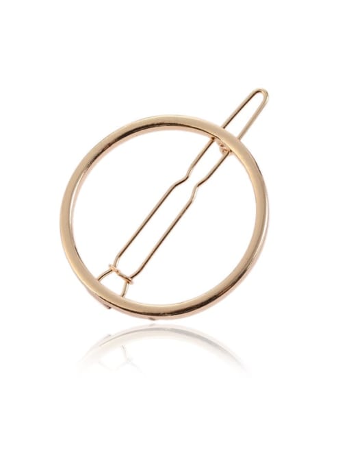 Medium, Gold Alloy  Minimalist Geometric Hair Pin