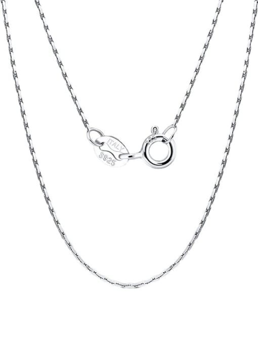 RINNTIN 925 Sterling Silver Minimalist Bamboo Chain 3