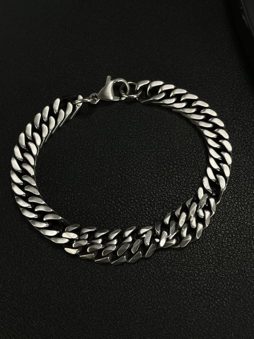 GS1463 Steel Bracelet Titanium Steel Geometric Vintage Bracelet