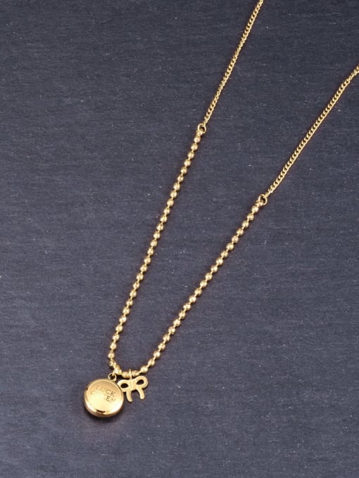 A TEEM Titanium Heart Minimalist pendant Necklace