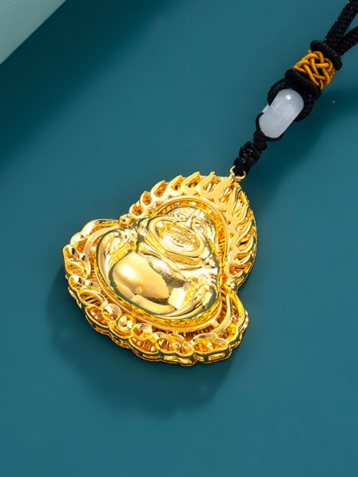 XP Alloy Big Belly Buddha Trend Necklace 2