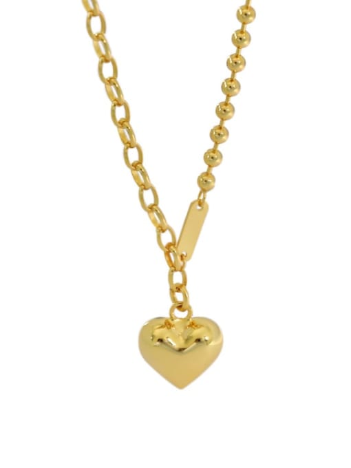 DAKA 925 Sterling Silver Bead Heart Minimalist Necklace 4