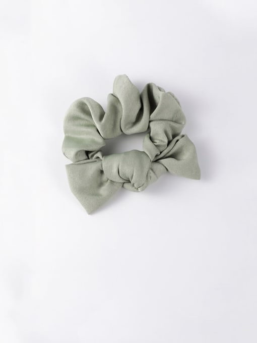 E green Ribbon bow headband tied hair hair band