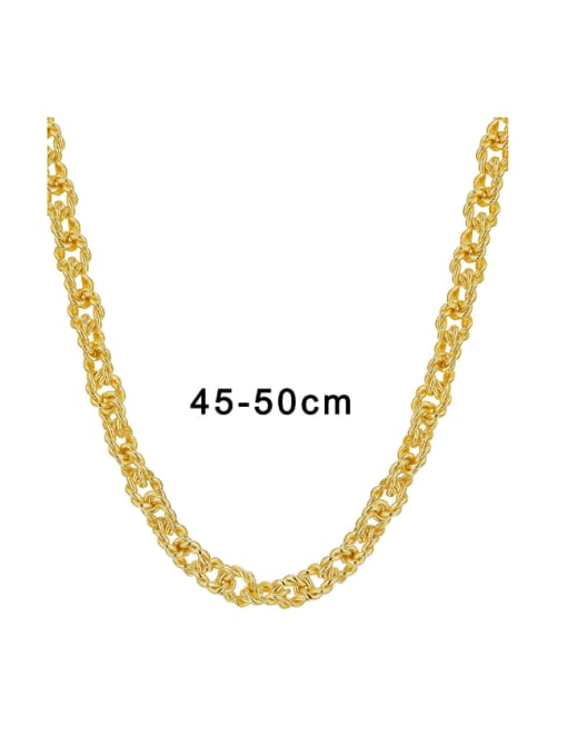 CHARME Brass Geometric Minimalist Necklace 0