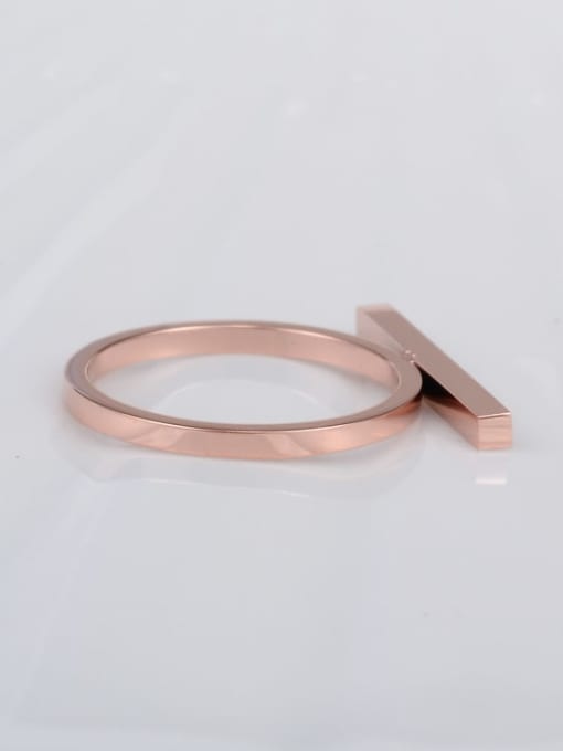 A TEEM Titanium Geometric Minimalist Ring 2