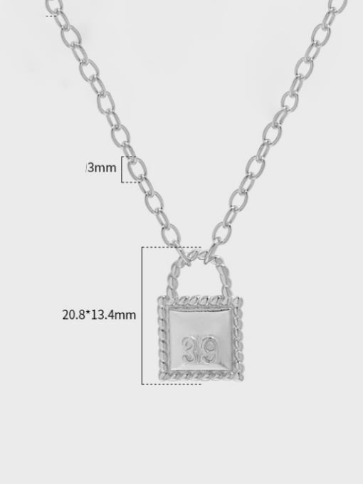 DAKA 925 Sterling Silver Locket Minimalist Necklace 4